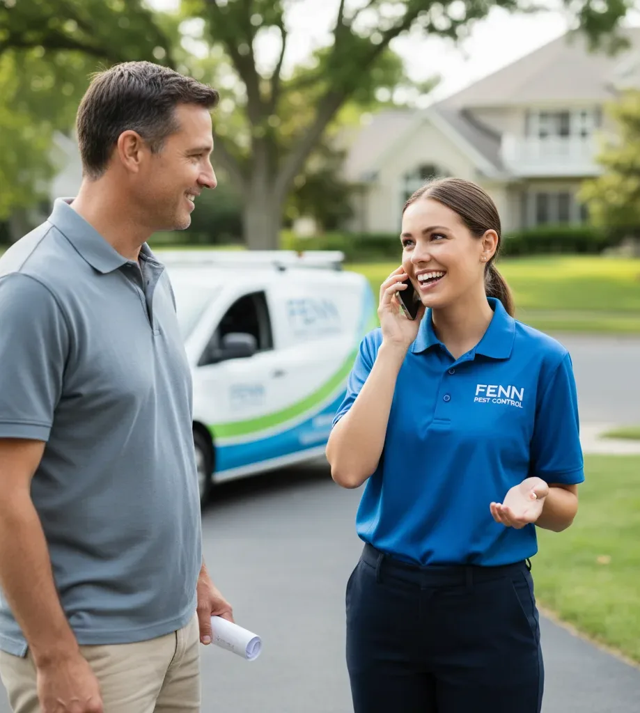 Fenn Pest Control customer support in Fall Branch